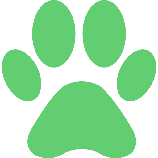 Dog paw icon